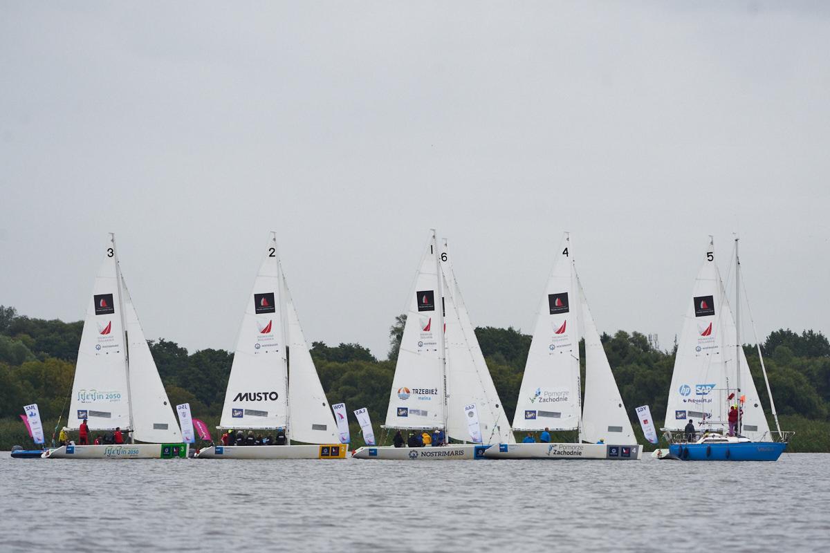 Finałowa runda 1 Polskiej Ligi Żeglarskiej w Szczecinie.
